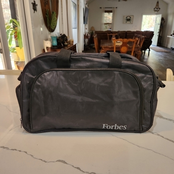 FORBES Black Duffle/ Gym Bag - Picture 9 of 9